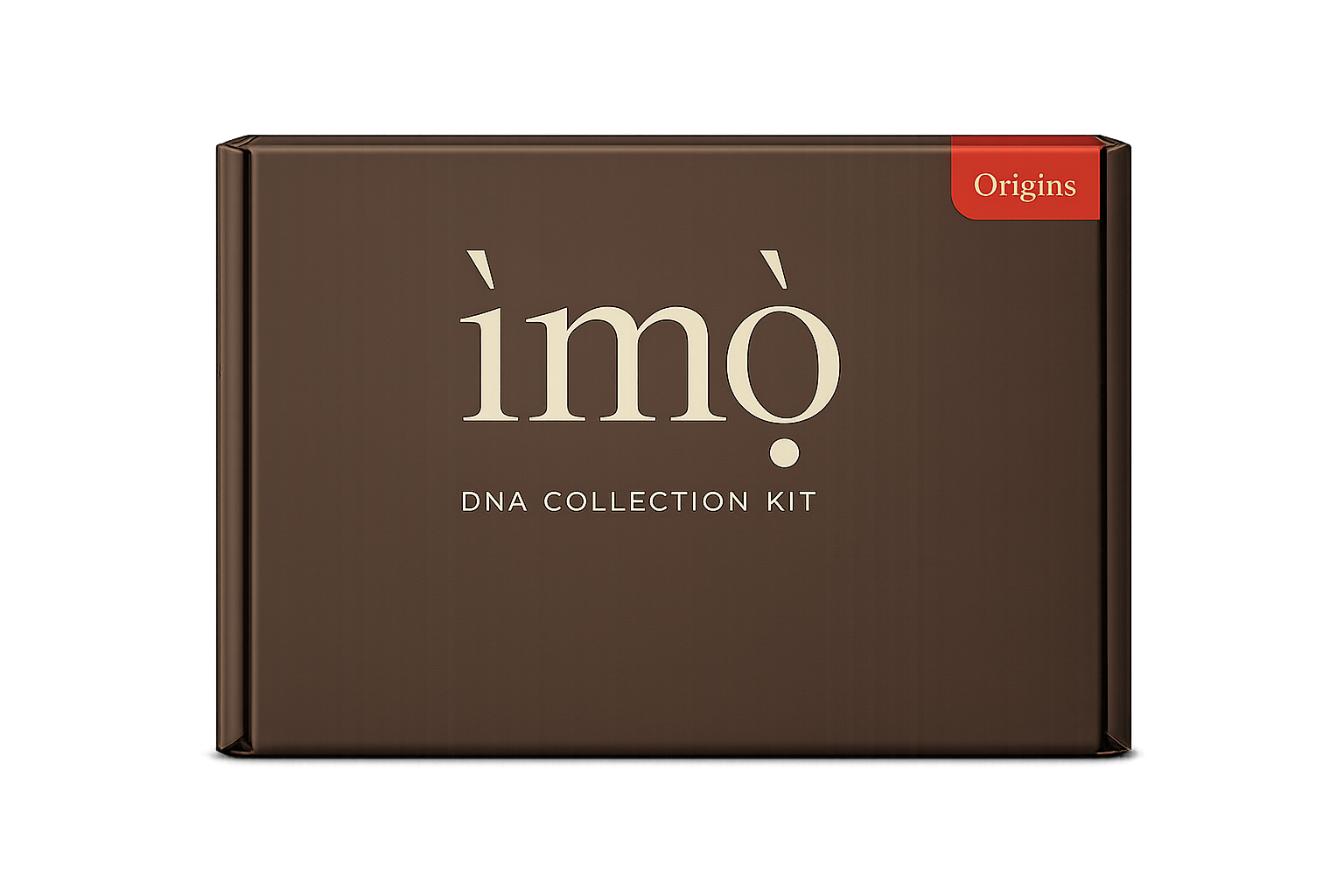 ìmọ̀ DNA Collection Kit with an Origins label for Ancestry and Lineage