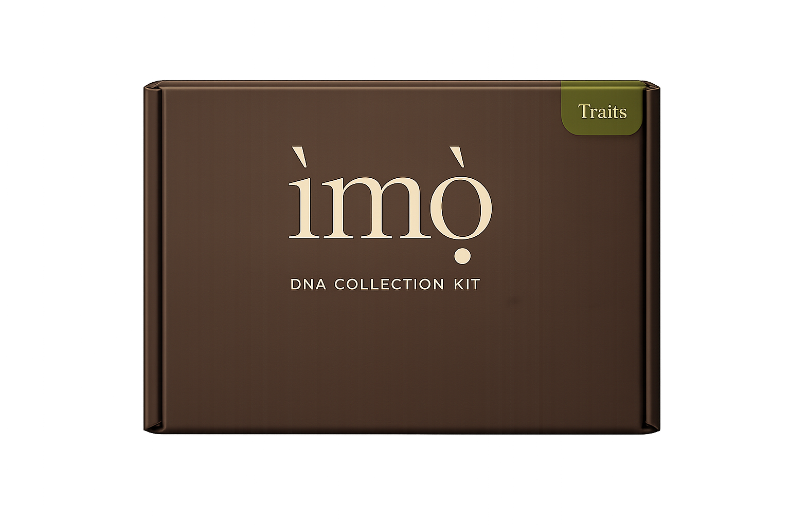 ìmọ̀ DNA Collection Kit with a Traits label for Written in Your DNA